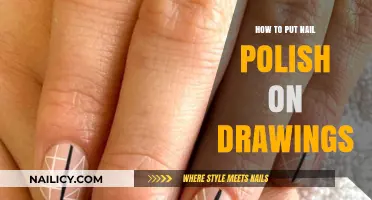 Creative Techniques for Applying Nail Polish to Artistic Drawings