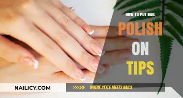 Mastering the Art of Applying Nail Polish on Tips