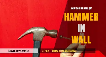 Mastering Wall Hanging: A Step-by-Step Guide to Using a Nail and Hammer