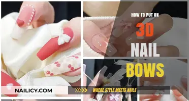 Effortless 3D Nail Bow Application: A Step-by-Step Guide for Beginners