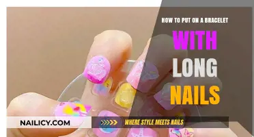 Long Nails, Easy Bracelet Tricks