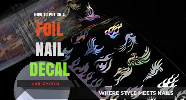 Easy Steps to Apply Foil Nail Decals for Stunning Manicures