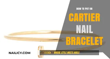 Mastering the Art of Wearing Your Cartier Nail Bracelet