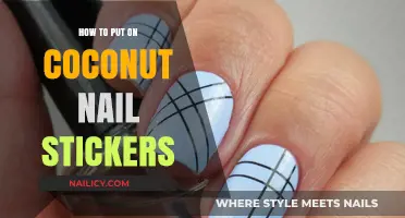 Easy Steps to Apply Coconut Nail Stickers for a Tropical Look