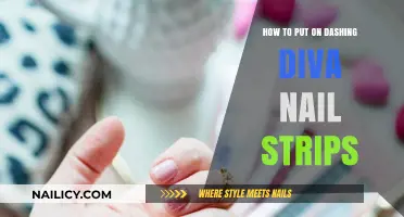 Effortless Nail Glamour: Mastering Dashing Diva Nail Strips Application