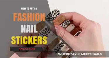 Effortless Nail Art: A Step-by-Step Guide to Applying Fashion Nail Stickers