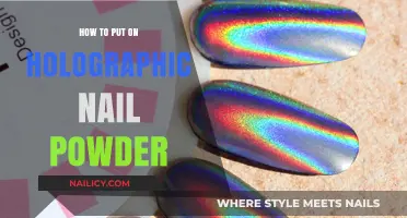 Master Holographic Nails: Easy Steps to Apply Holographic Nail Powder