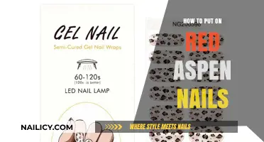 Mastering Red Aspen Nails: A Step-by-Step Application Guide