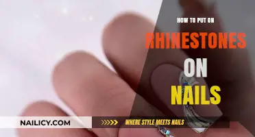 Sparkle Up: Easy Steps to Apply Rhinestones on Nails