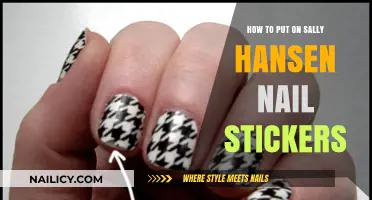Effortless Nail Art: Mastering Sally Hansen Nail Stickers Application