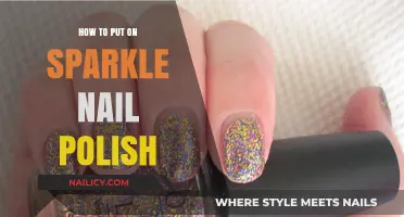 Glamour at Your Fingertips: Mastering the Art of Sparkle Nail Polish