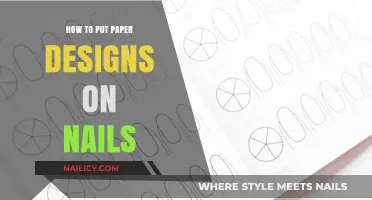 Creative Nail Art: Easy Steps to Transfer Paper Designs onto Nails