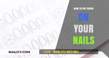 Easy DIY Nail Art: How to Apply Paper on Your Nails