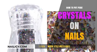 Sparkling Nail Art: A Step-by-Step Guide to Applying Pixie Crystals