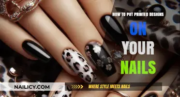 Creative Nail Art: Easy Steps to Apply Printed Designs at Home