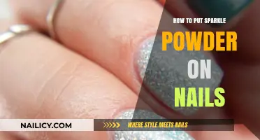 Add Glamour to Your Nails: Easy Sparkle Powder Application Guide
