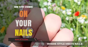 Easy Nail Art: Mastering the Perfect Sticker Application Technique