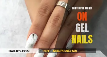 Gel Nails: Adding Stones for a Sparkly Look