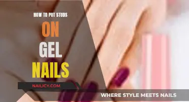 Gel Nails: Studs Application and Design Ideas