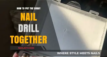 Step-by-Step Guide: Assembling Your Subay Nail Drill Effortlessly