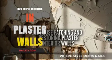 Easy Guide: Hanging with Thin Nails in Plaster Walls