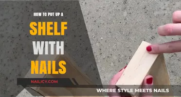 Easy DIY Shelf Installation: A Step-by-Step Guide Using Nails