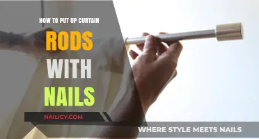 Easy Guide to Installing Curtain Rods Using Nails: Quick DIY Tips