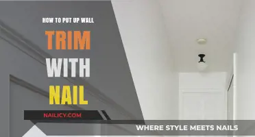 Wall Trim Installation: Nails and Tricks