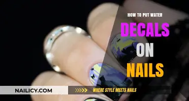 Mastering Nail Art: Easy Steps to Apply Water Decals Flawlessly