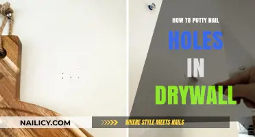 Mastering Drywall Repair: A Step-by-Step Guide to Puttying Nail Holes
