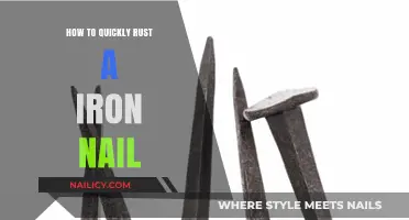 Quickly Rusting Iron Nails: Simple Techniques for Instant Patina