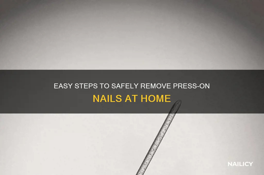 how to rake off press on nails