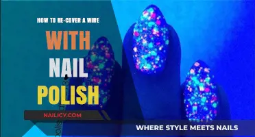 Creative Wire Revamp: Using Nail Polish for a Fresh New Look