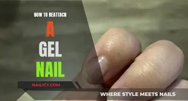 Reattaching Gel Nails: A Quick Fix at Home