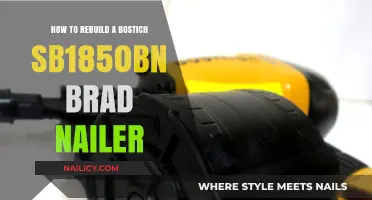 Step-by-Step Guide to Rebuilding Your Bostitch SB1850BN Brad Nailer