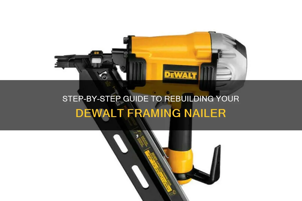 how to rebuild a dewalt framing nailer