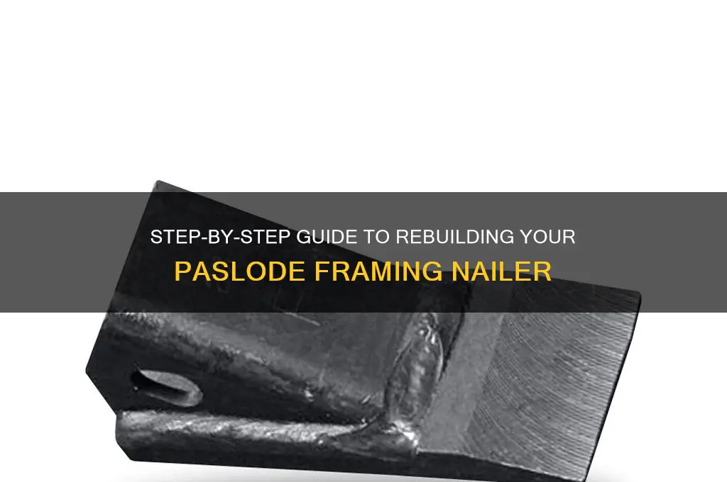how to rebuild a pasload framing nailer