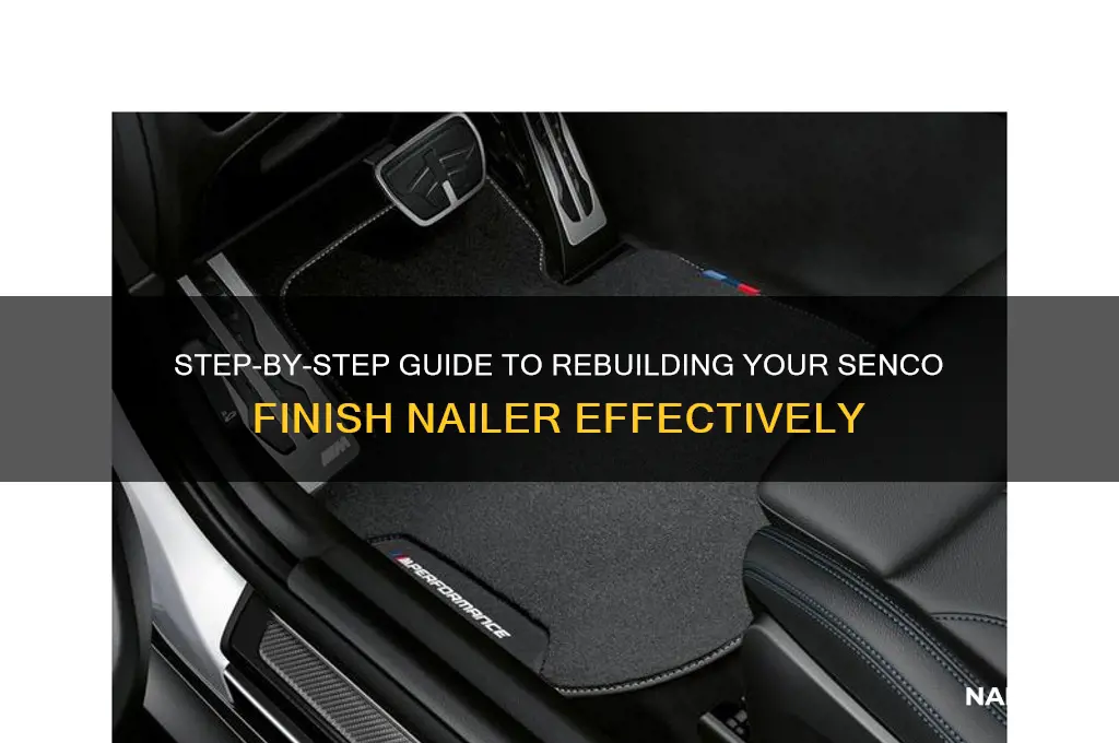 how to rebuild a senco finish nailer