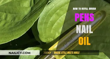 Refill Brush Pens Nail Oil: A Step-by-Step DIY Guide
