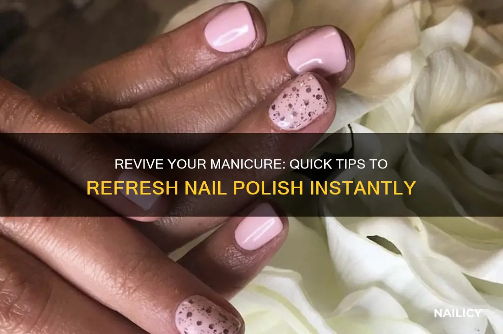 how to refresh nail polish
