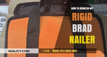 Register Your Rigid Brad Nailer: A Step-by-Step Guide