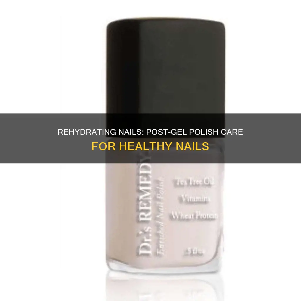 how to rehydrate nails after gel polish