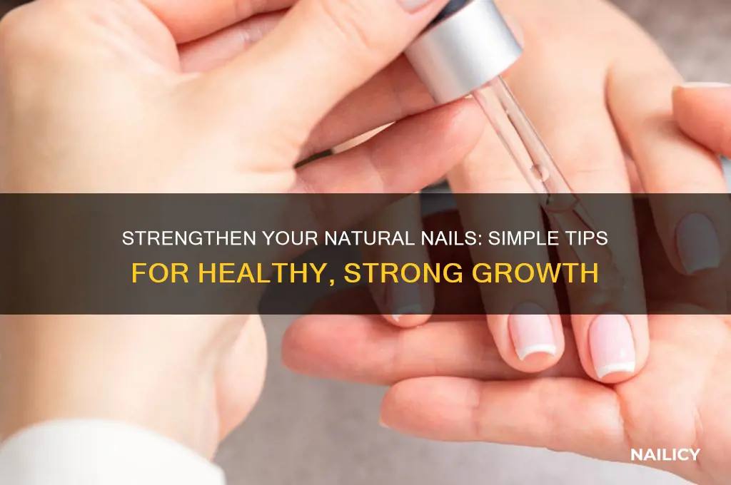 how to reinforce natural nails
