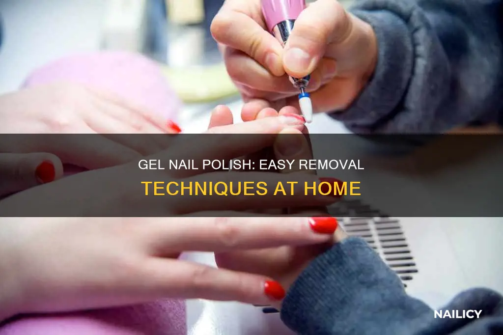 how to rekove gel nail polisr