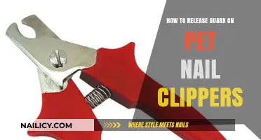Safely Release Guarx on Pet Nail Clippers: A Step-by-Step Guide