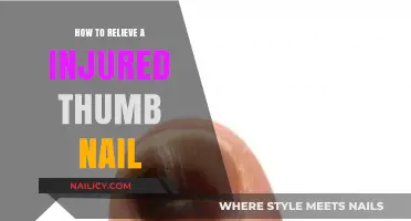 Quick Relief Tips for Healing an Injured Thumb Nail