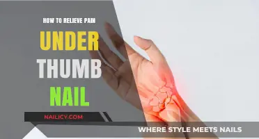Quick Relief Tips for Pain Under Your Thumb Nail