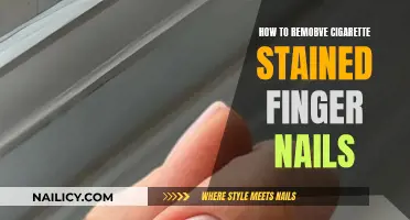 Erase Cigarette Stains from Nails: Easy Home Remedies