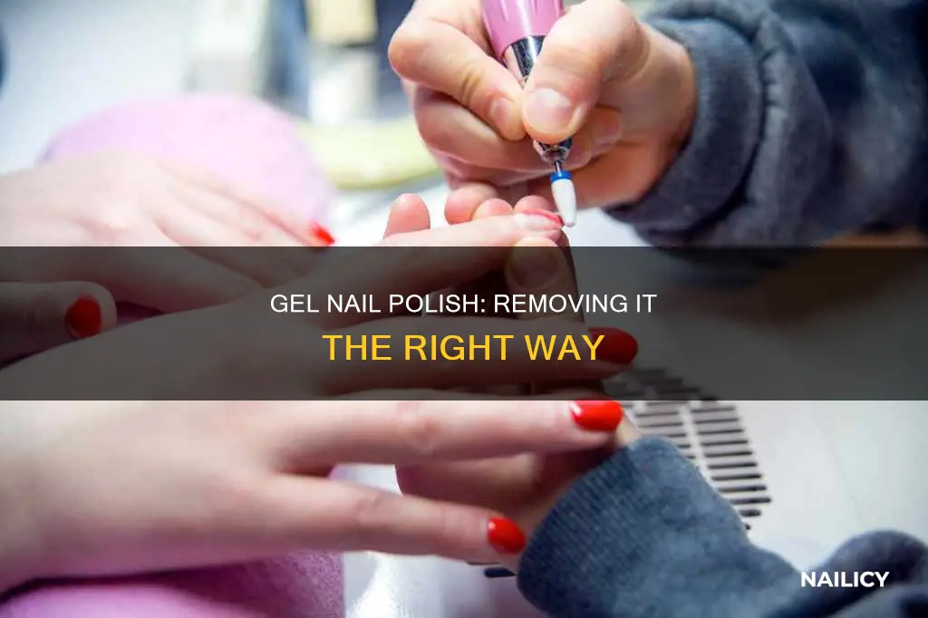 how to remov e gel nail polish