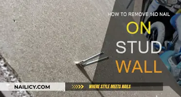 Removing 16d Nails from Stud Walls: A Quick Guide